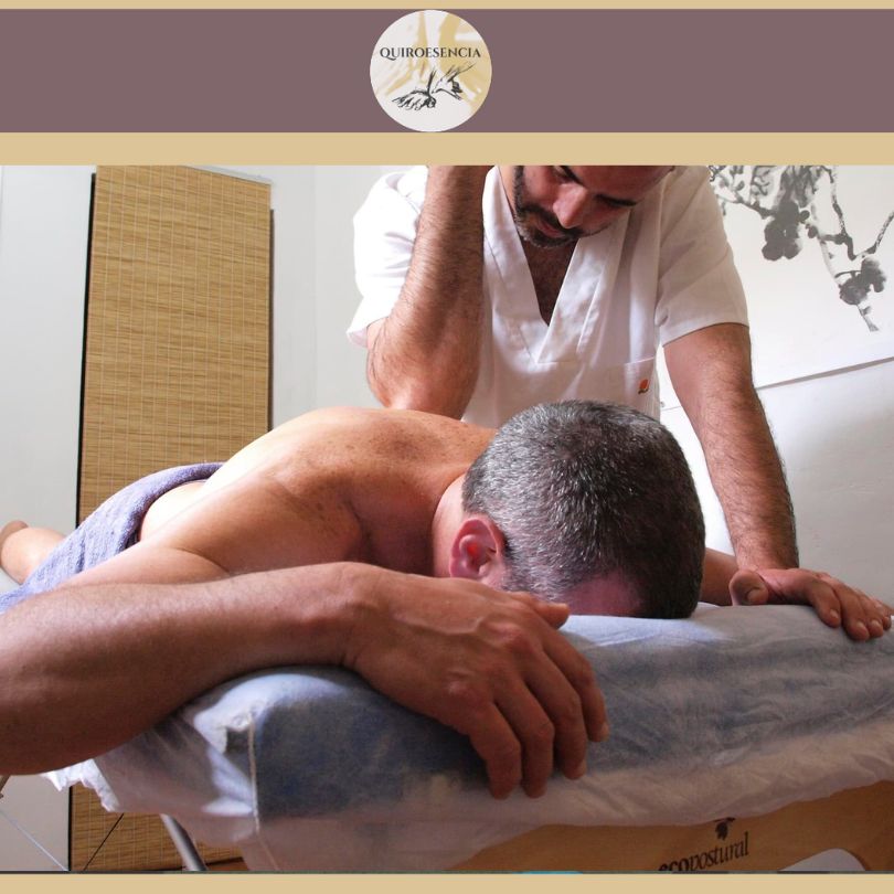 Sports massage or osteopathy_Julio elbow on back
