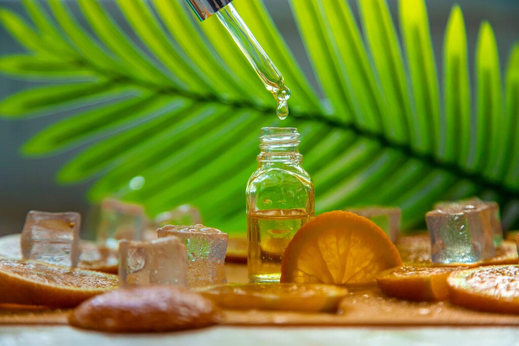 Use of essential oils in chiromassage