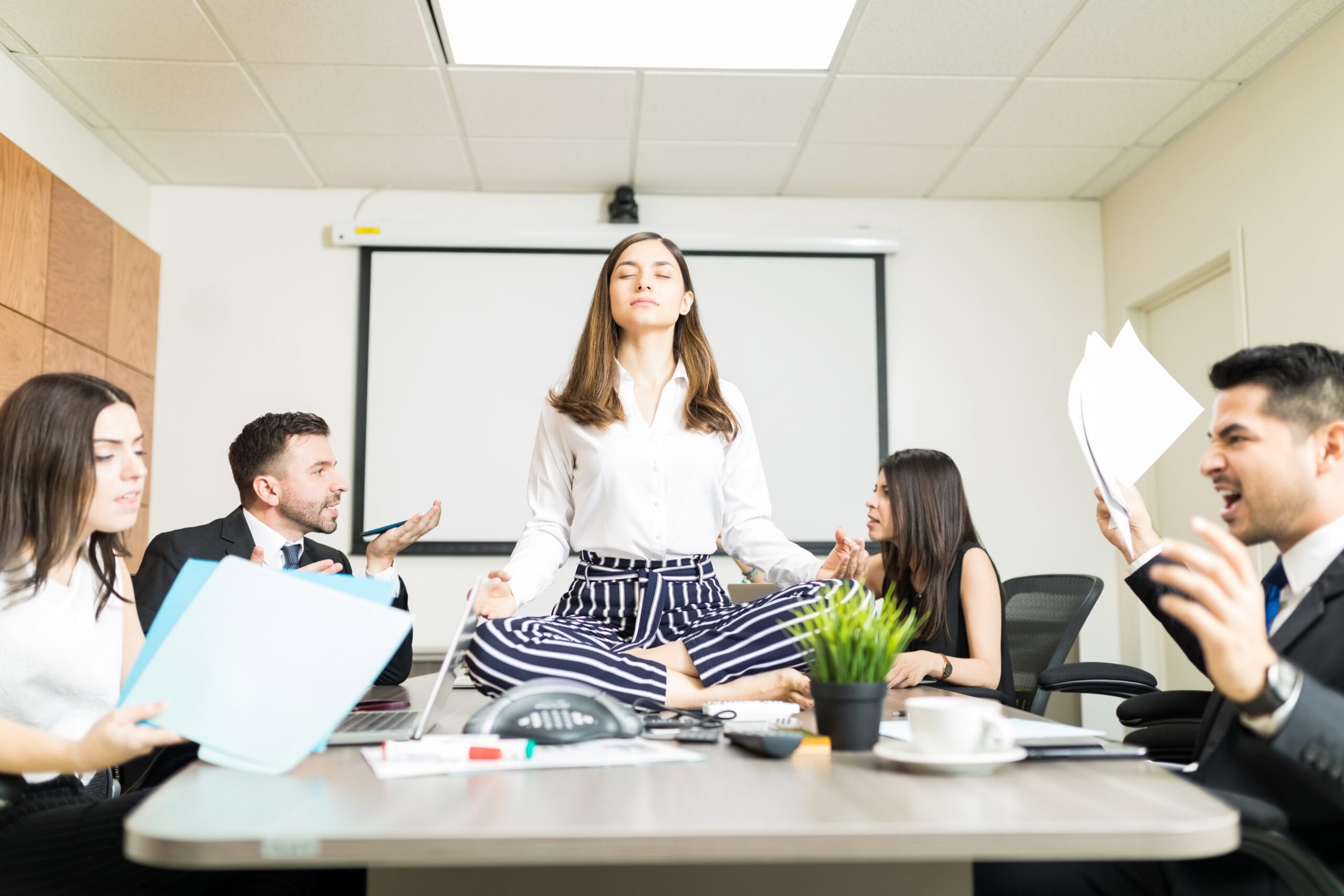 office yoga