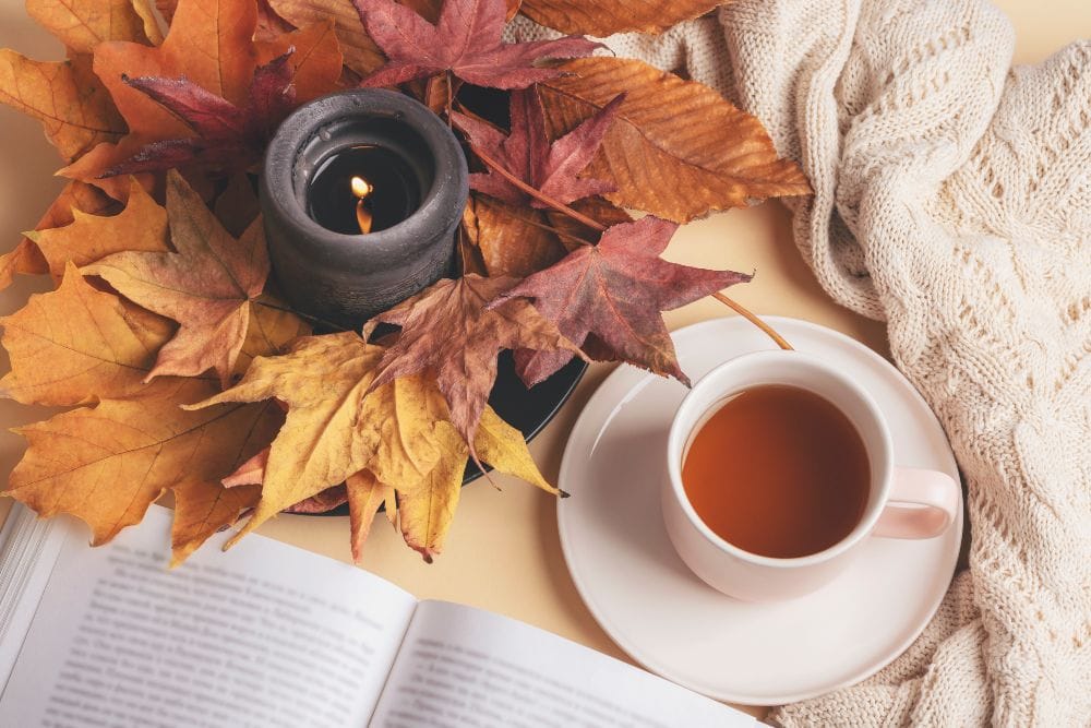 rutina de autocuidado en otoño