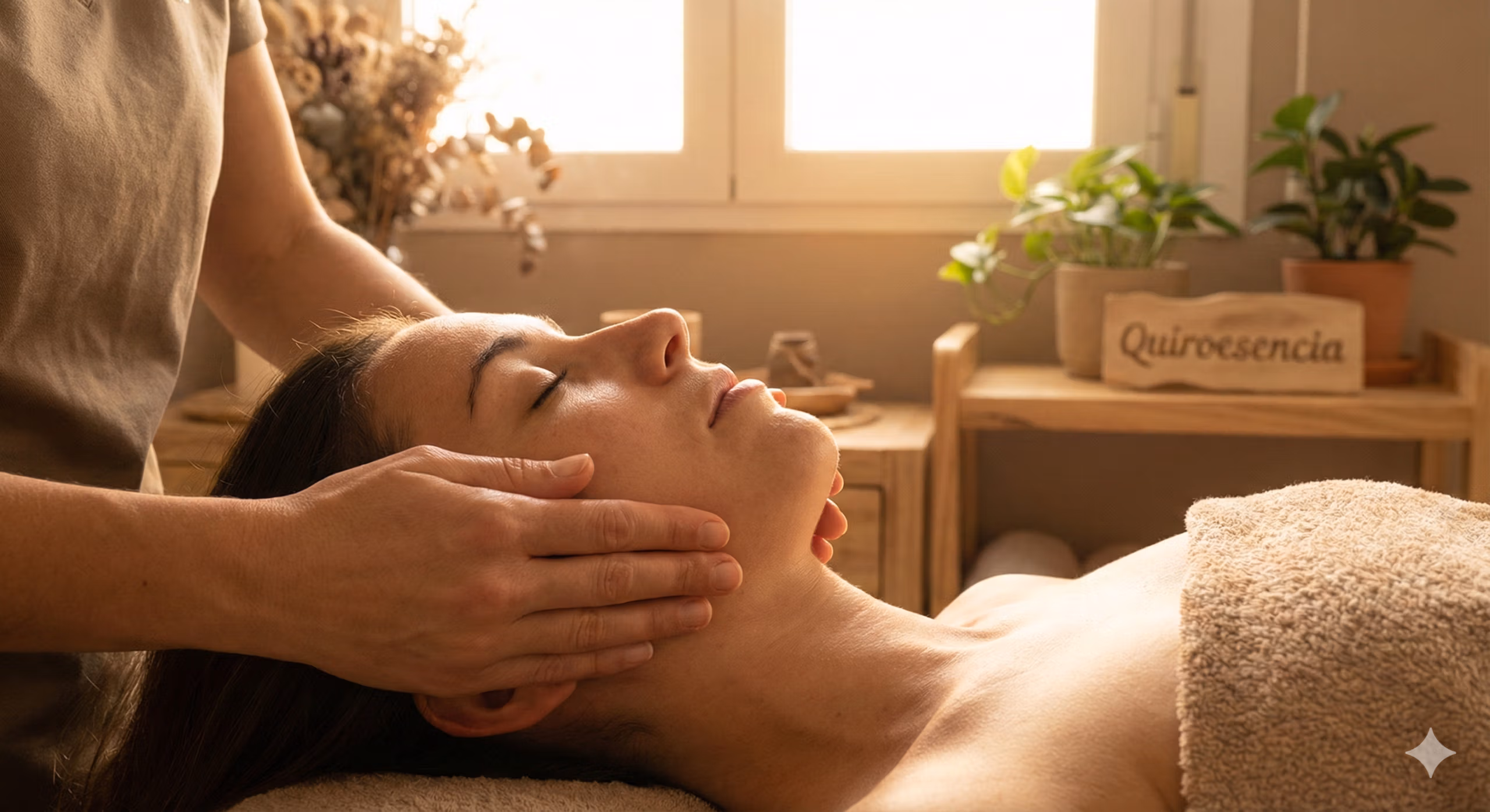 Masaje facial Kobido en Quiroesencia Granada